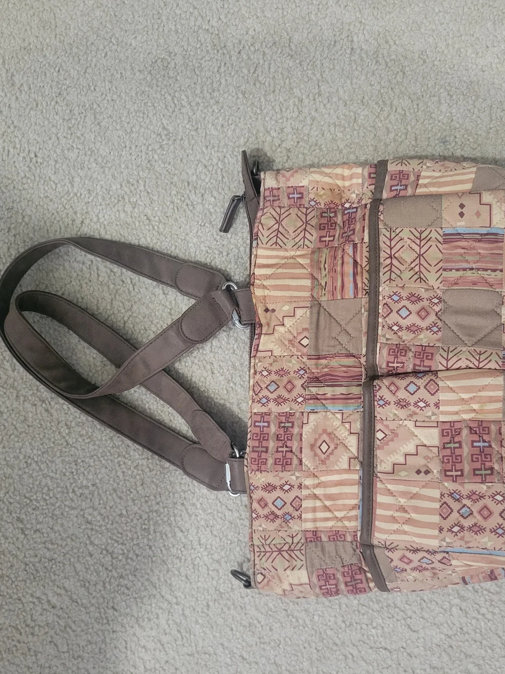 Donna Sharp Kentucky Originals quilted patchwork tote bag